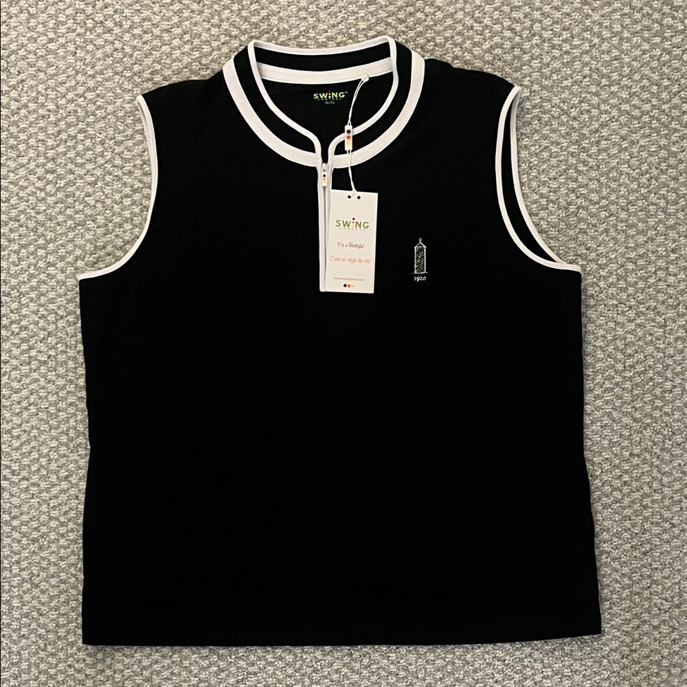 Swing Women's Black Sleeveless Top